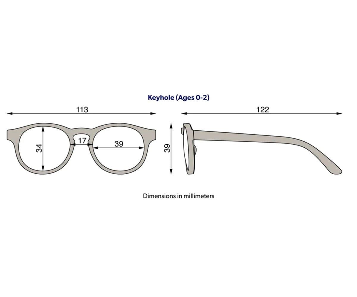 Gafas de Sol Flexibles ECO Keyhole (0-2 Años) - Imagen 4