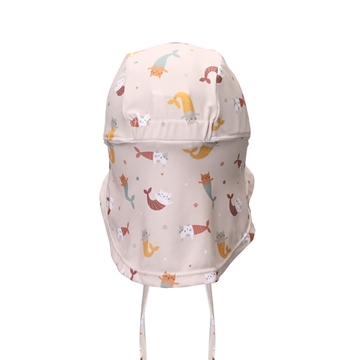 Gorro de Playa Bebé Mermaid Cats - Imagen 2