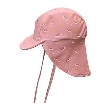 Gorro de Playa Bebé Whale Pink - Imagen 1
