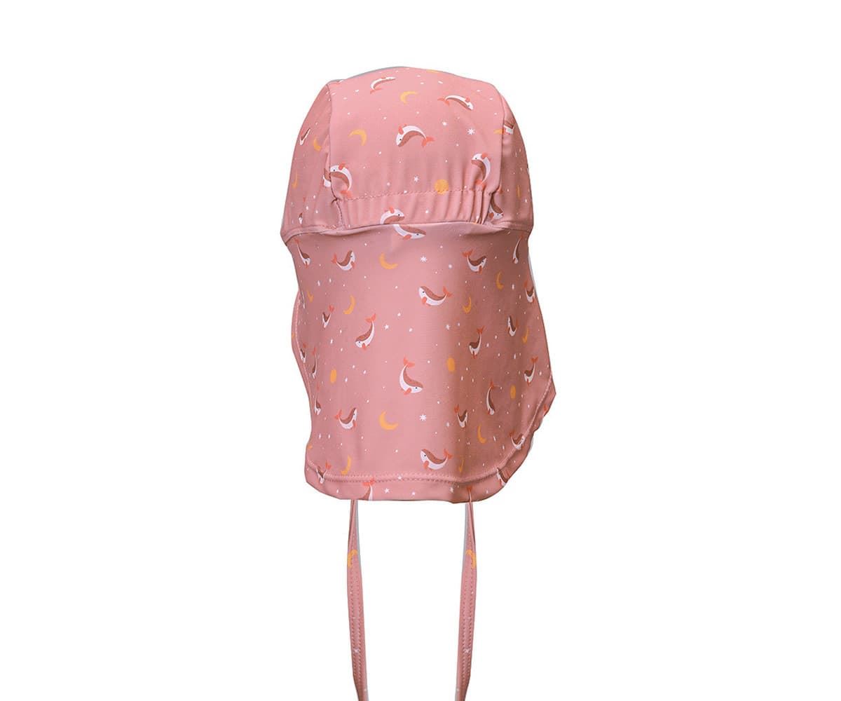 Gorro de Playa Bebé Whale Pink - Imagen 2