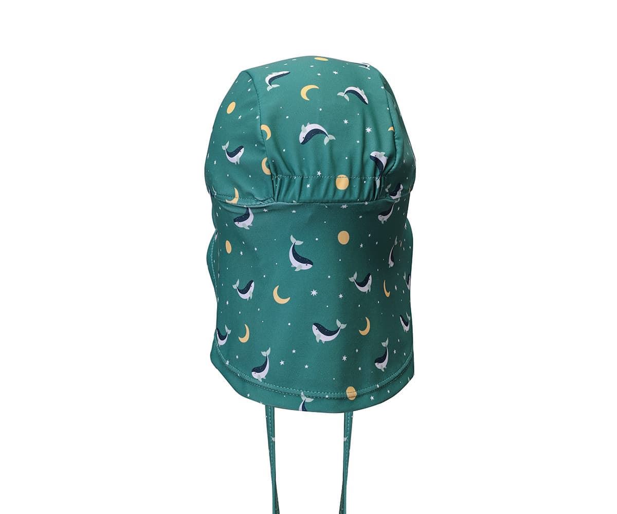 Gorro de Playa Bebé Whale Teal - Imagen 2