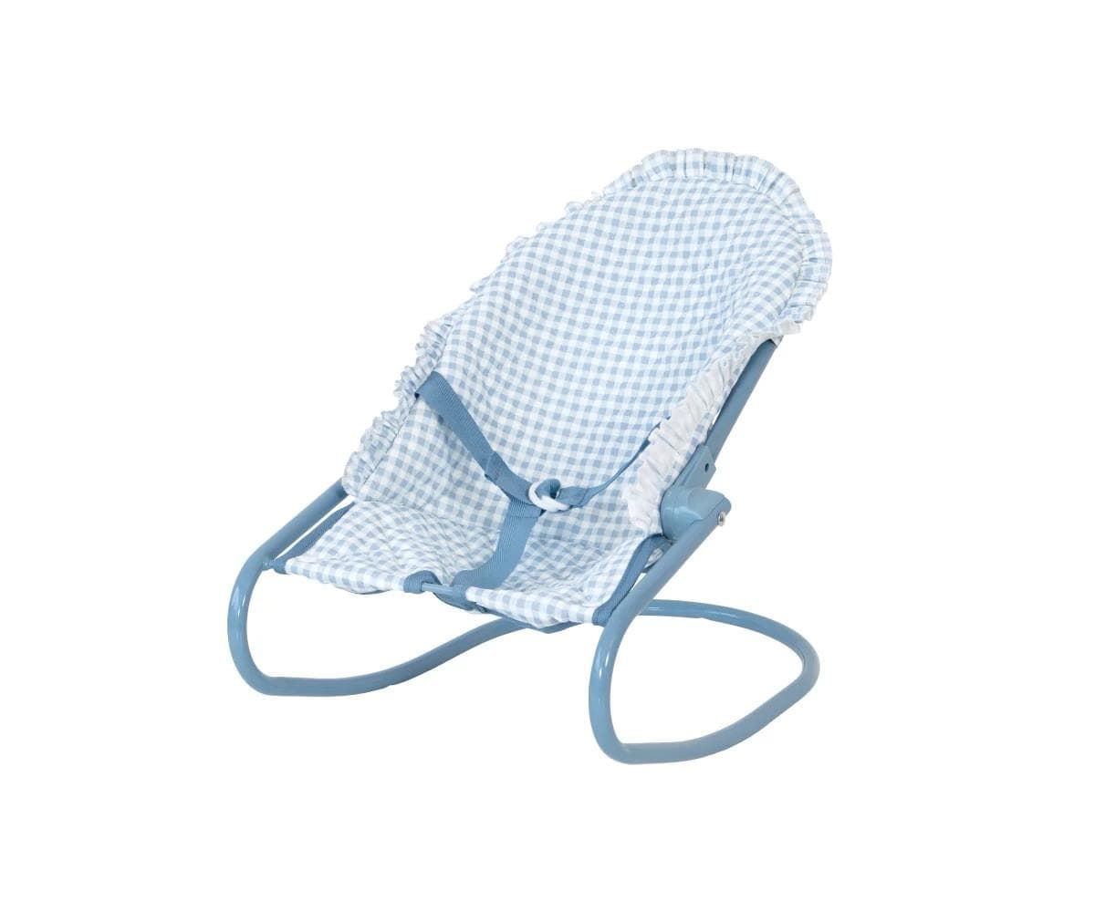 Hamaca para Muñecas Vichy Azul - Imagen 1