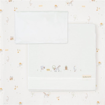 Juego Sábanas Punto Cuna Farm Lino - Imagen 1