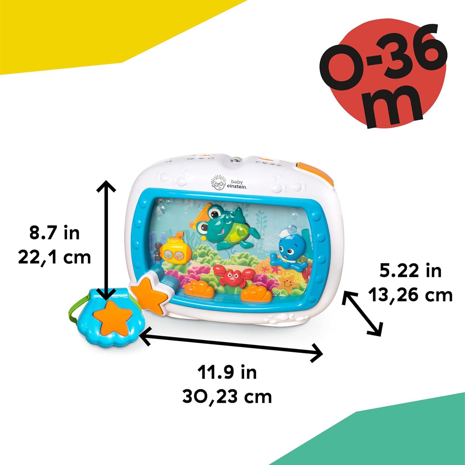 Juguete de cuna Sea Dreams Soother Baby Einstein - Imagen 6