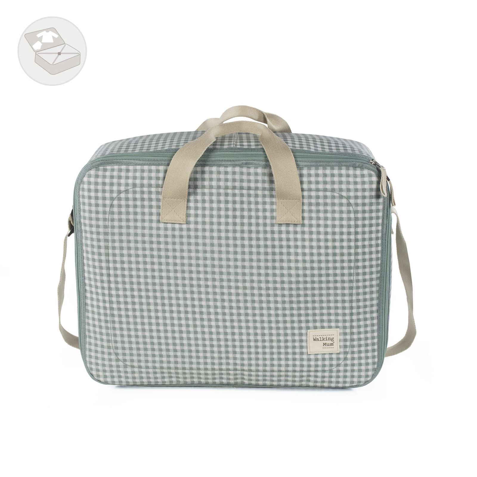 Maleta Maternal I love Vichy Walking Mum - Imagen 5