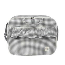 Maleta Praliné Vichy Matcha - Imagen 1