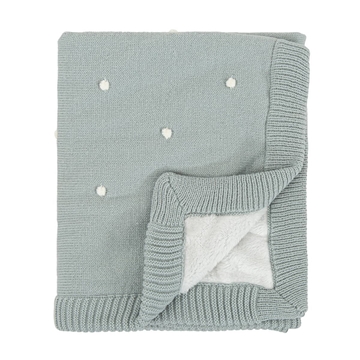 Manta Tricot Coralina Dots - Imagen 2