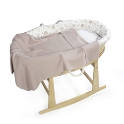 MANTA TRICOT ROSA - Imagen 2