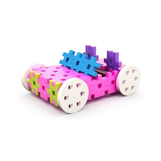 MELI BASIC CONSTRUCTOR PASTEL 250 PIEZAS TRAVEL BOX - Imagen 2