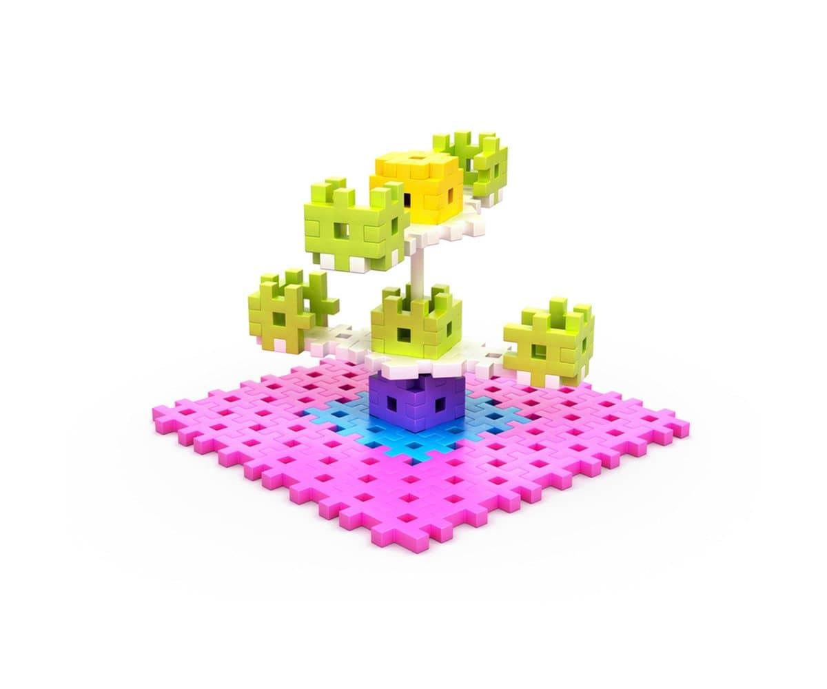 MELI BASIC CONSTRUCTOR PASTEL 250 PIEZAS TRAVEL BOX - Imagen 3