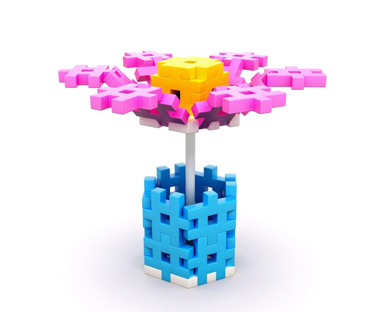 MELI BASIC CONSTRUCTOR PASTEL 250 PIEZAS TRAVEL BOX - Imagen 4