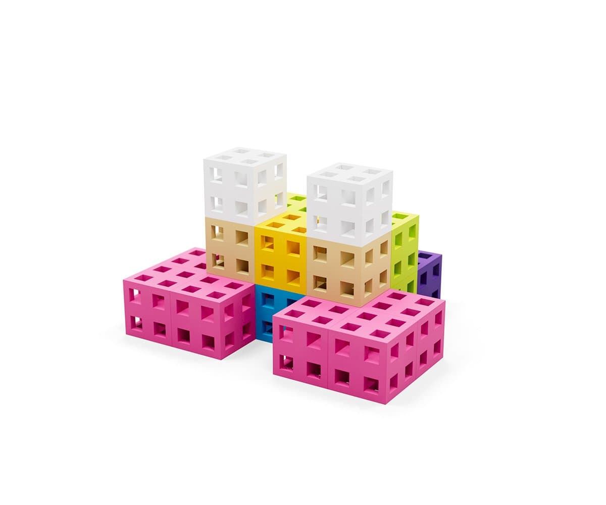 MELI CUBE CLASSIC PINK 100 ELEMENTOS - Imagen 2