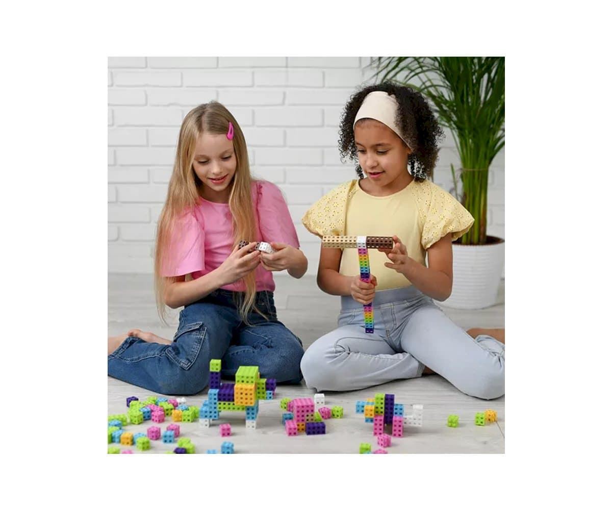 MELI CUBE CLASSIC PINK 100 ELEMENTOS - Imagen 5