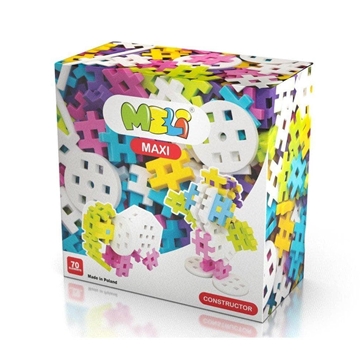 Meli Maxi Constructor Pink 70 Piezas - Imagen 1