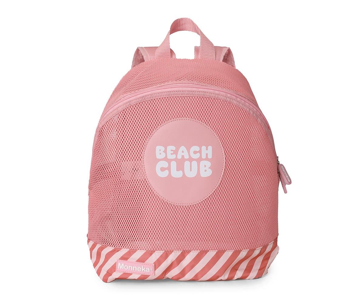 Mochila Antiarena Stripes Bloom & Blush - Imagen 1