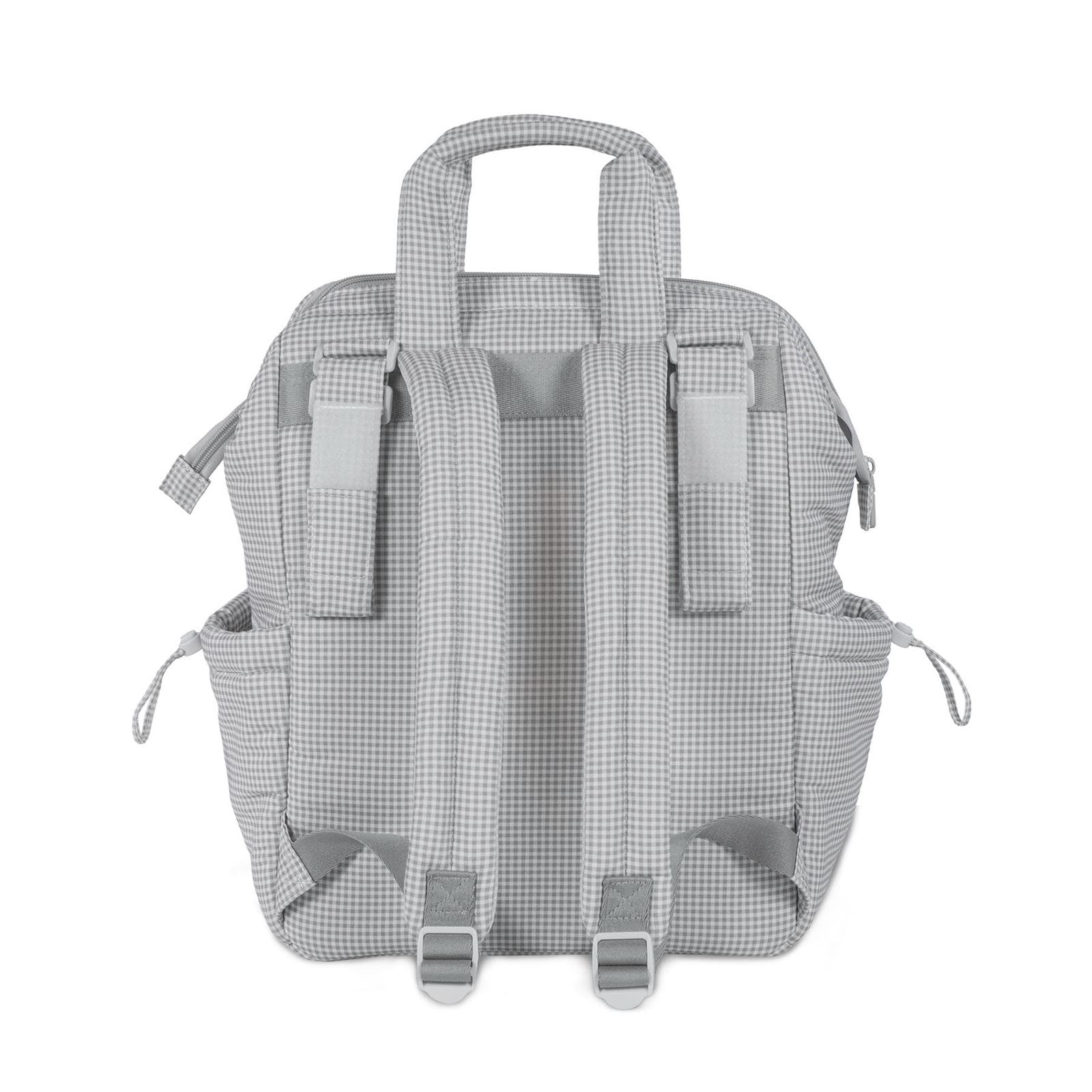 Mochila Little Bloom Vichy Gris - Imagen 4