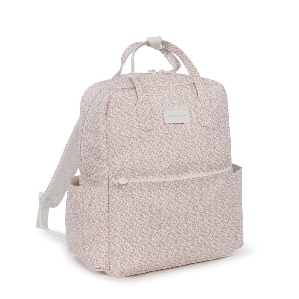Mochila Maison Tender Flores Piel - Imagen 1
