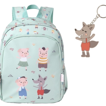 Mochila Mediana + Llavero The Three Little Pigs - Imagen 1