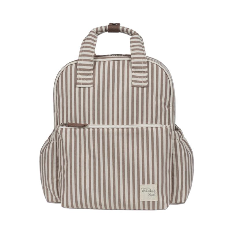 Mochila Praliné Rayas Moka - Imagen 2