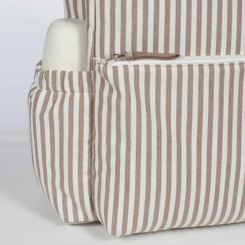 Mochila Praliné Rayas Moka - Imagen 6