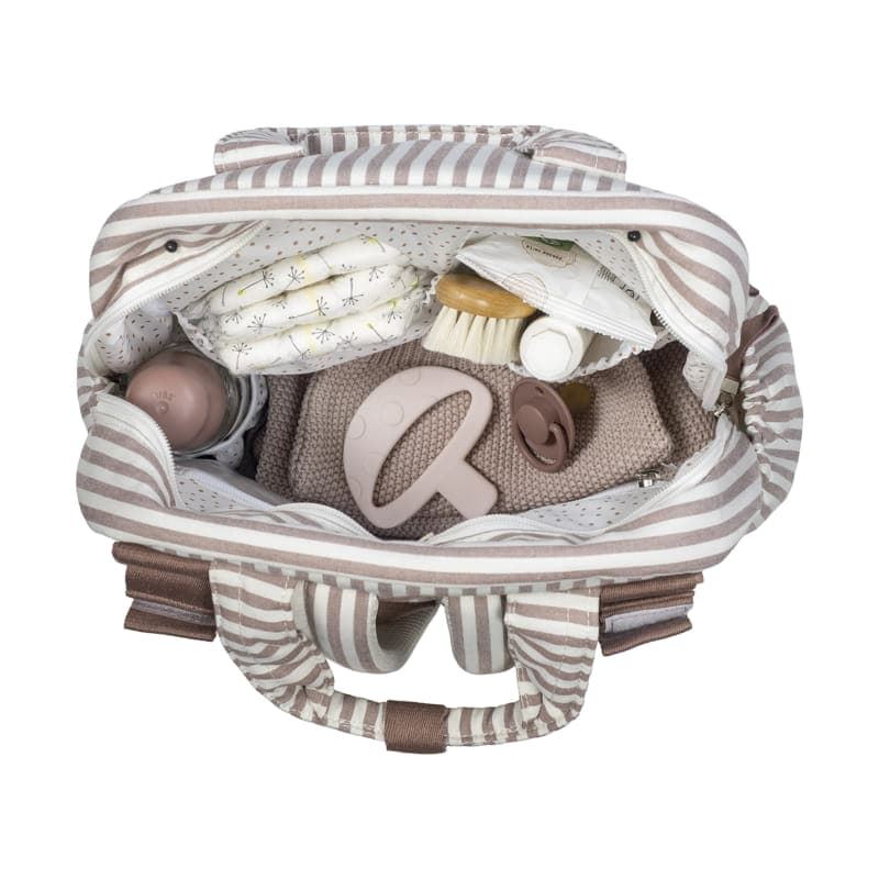 Mochila Praliné Rayas Moka - Imagen 8