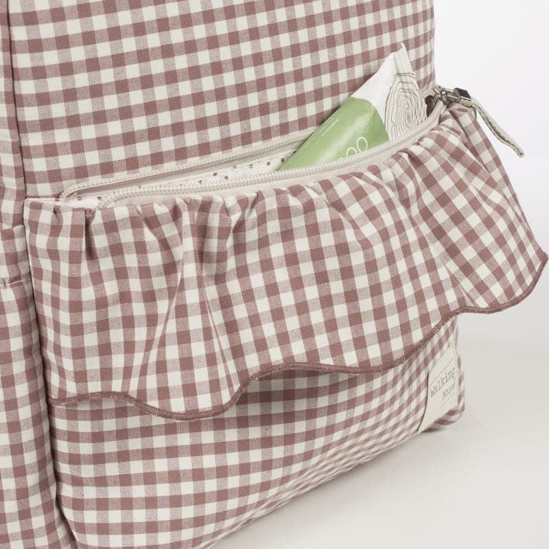 Mochila Praliné Vichy Moka - Imagen 6