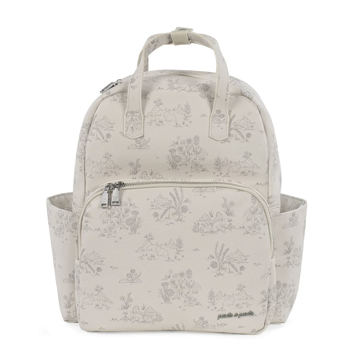 Mochila Toile de jouy Cream - Imagen 2