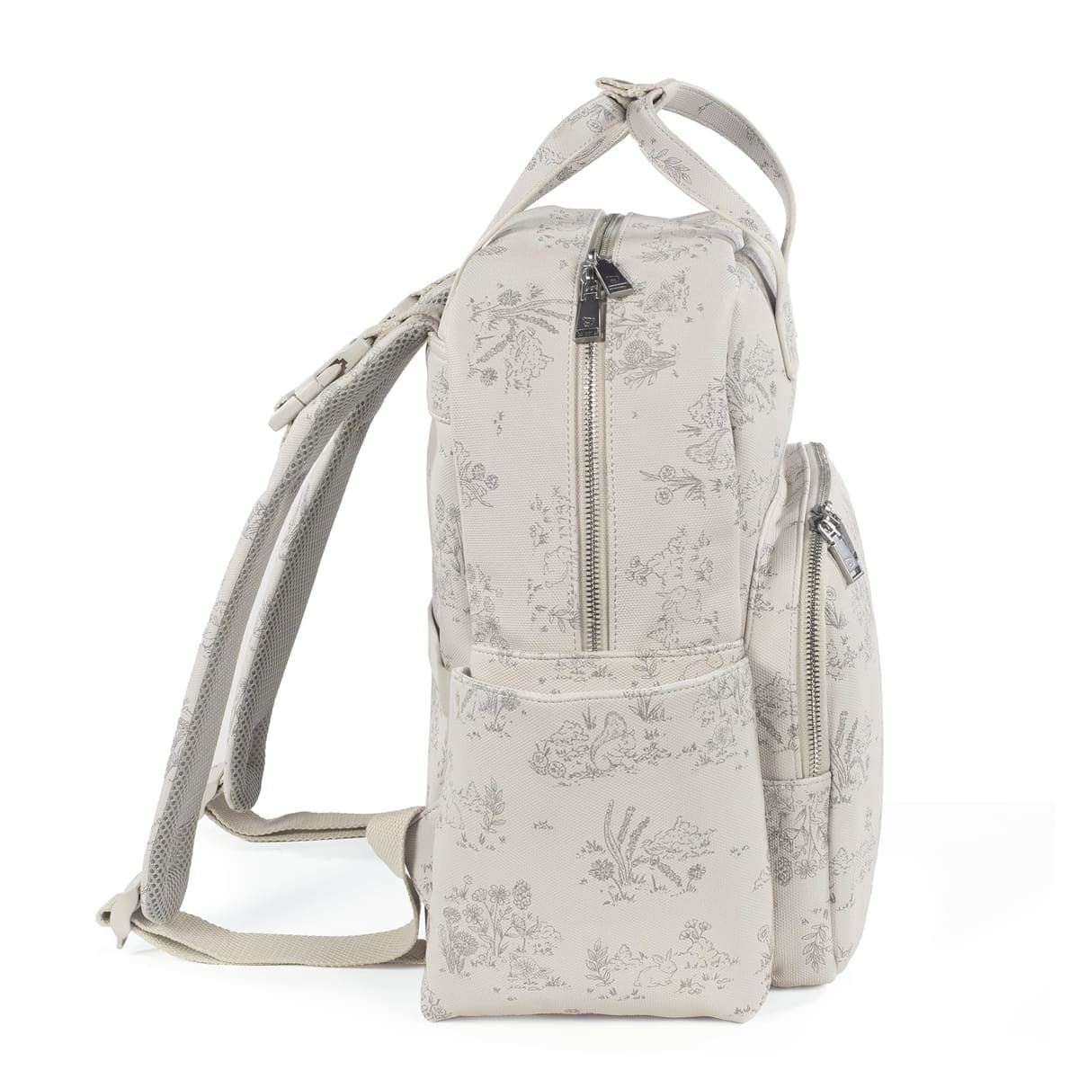 Mochila Toile de jouy Cream - Imagen 4