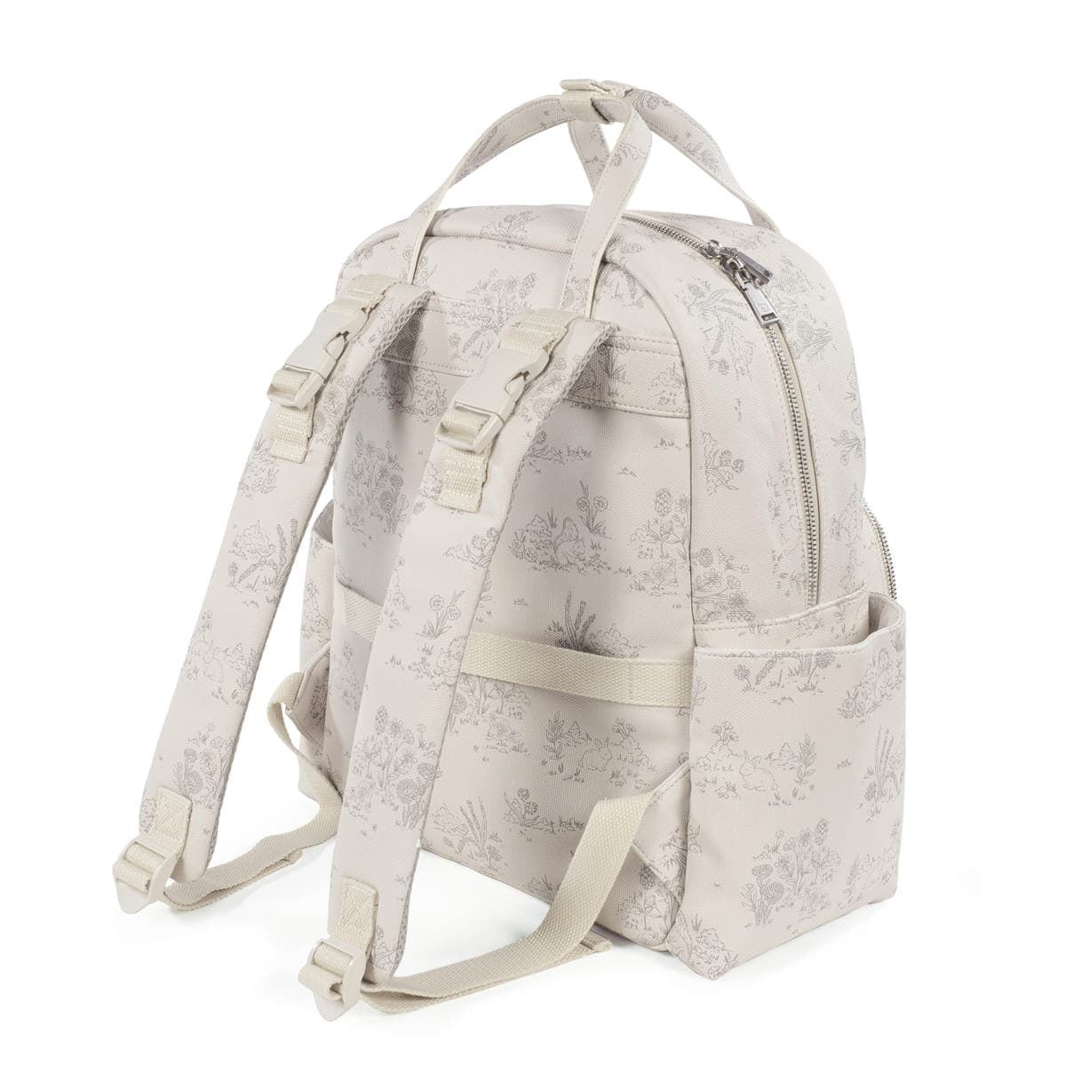 Mochila Toile de jouy Cream - Imagen 5