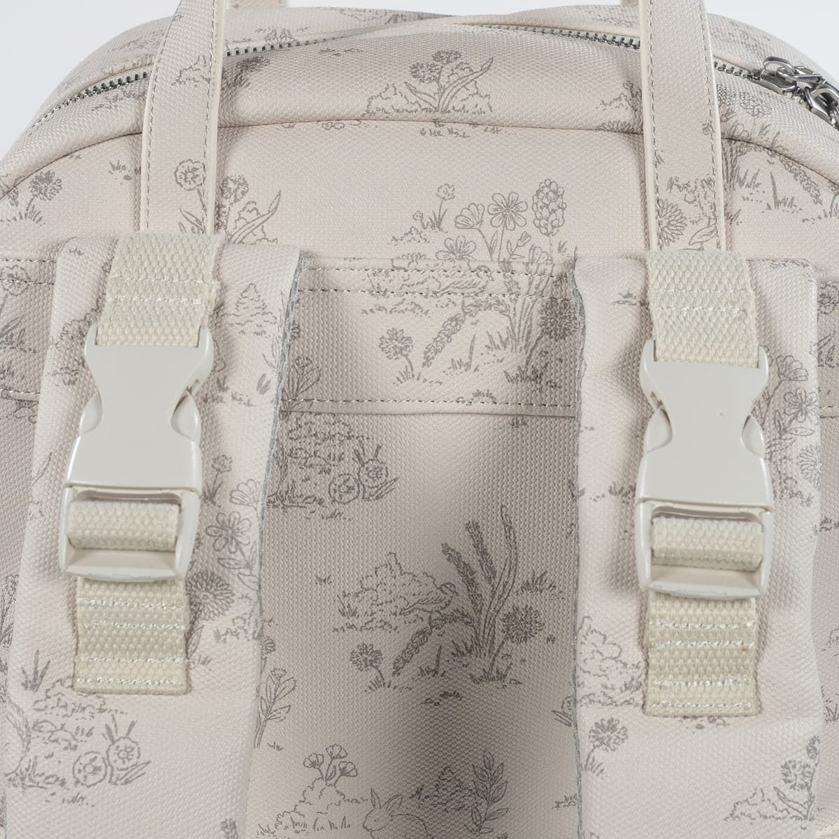 Mochila Toile de jouy Cream - Imagen 6