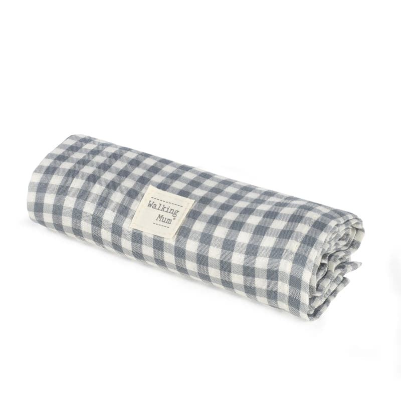 Muselina Praliné Vichy Matcha - Imagen 1