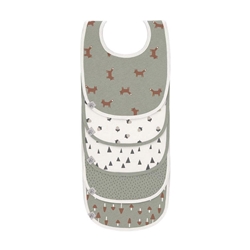 Pack 5 Baberos Waterproof Lässig - Imagen 1