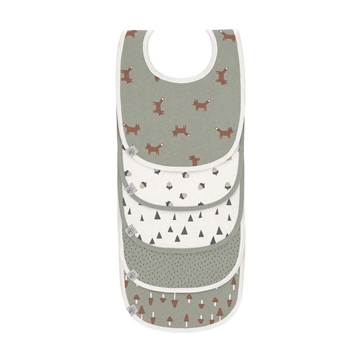 Pack 5 Baberos Waterproof Lässig - Imagen 1