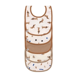 Pack 5 Baberos Waterproof Lässig - Imagen 2