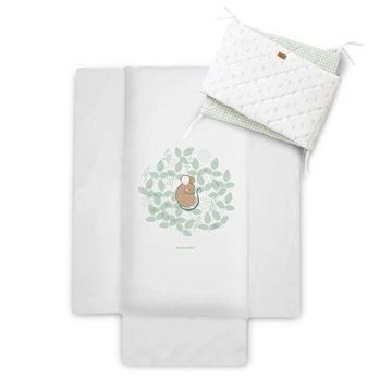 Pack Funda Nórdica + Relleno + Protector Cuna Spring Cottage - Imagen 1