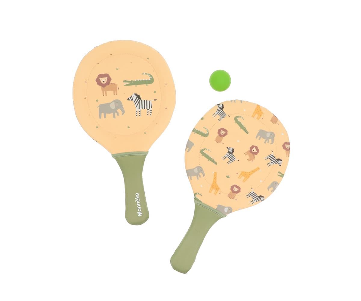 Palas de Playa Neopreno Wild Animals - Imagen 1