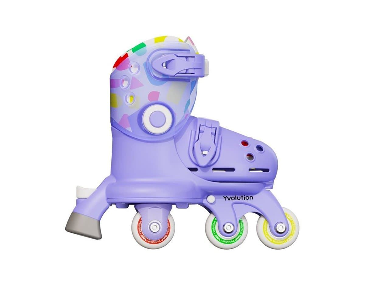 PATINES TWISTA LILA 23-28 YVOLUTION - Imagen 1