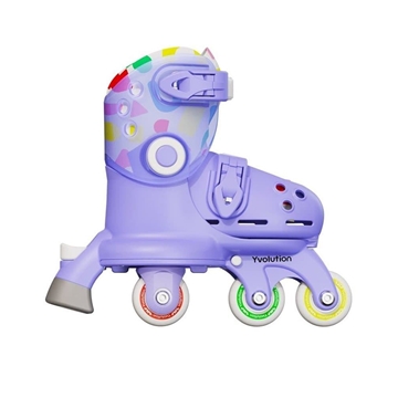 PATINES TWISTA LILA 23-28 YVOLUTION - Imagen 1