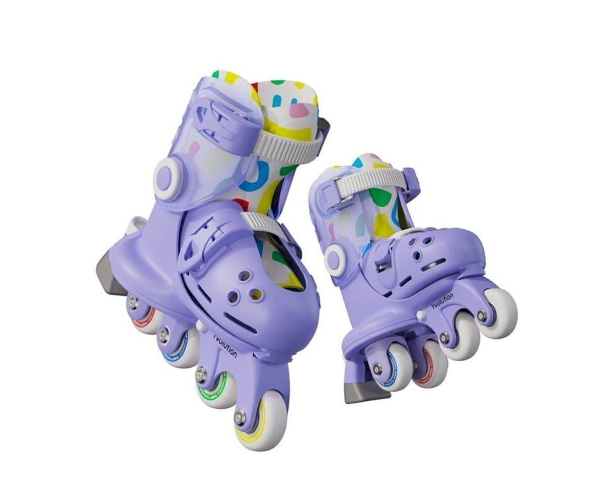 PATINES TWISTA LILA 23-28 YVOLUTION - Imagen 2
