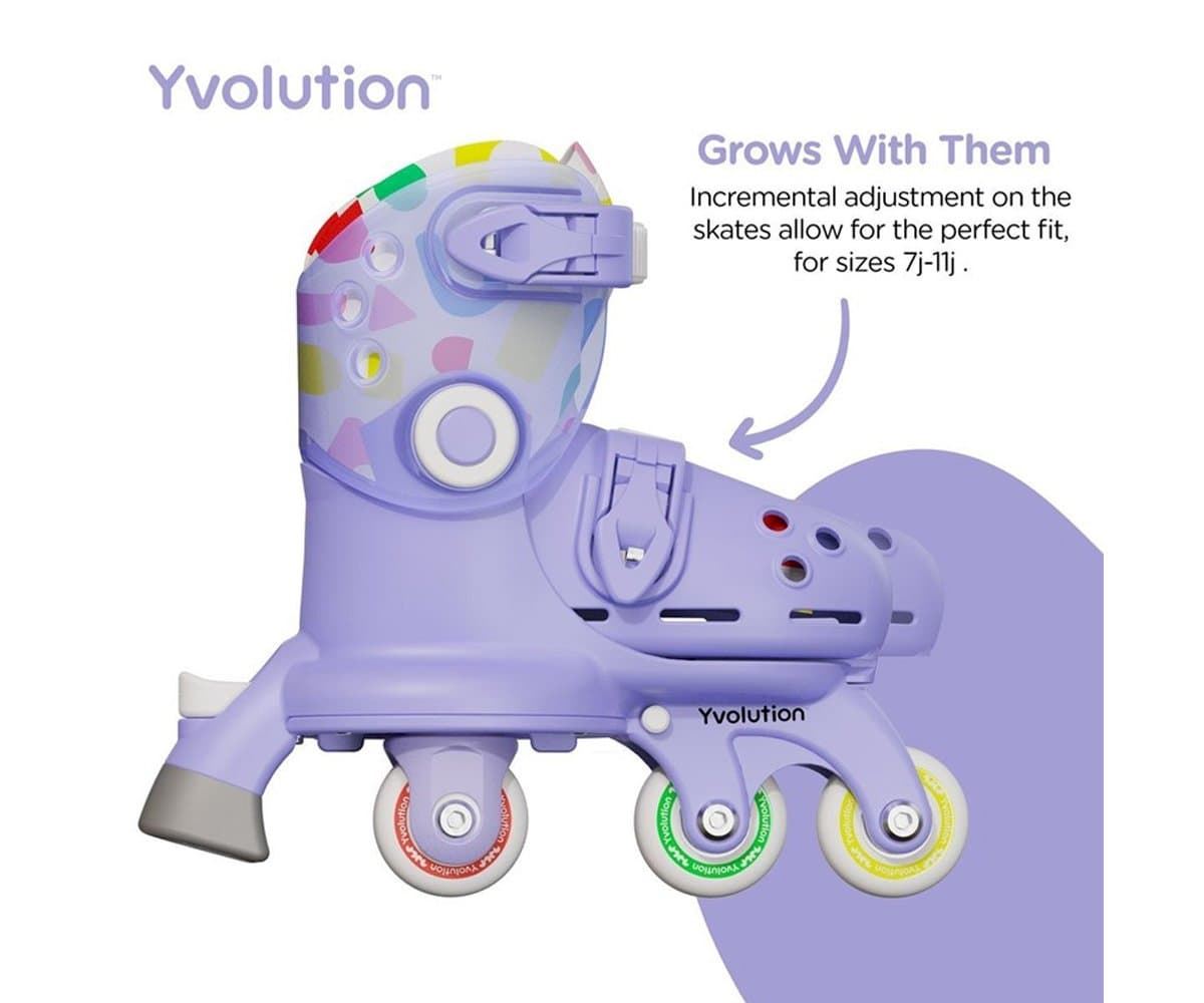 PATINES TWISTA LILA 23-28 YVOLUTION - Imagen 6