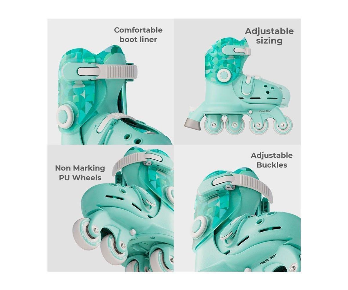 Patines Twista Verde T.23-28 - Imagen 3