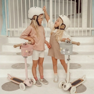 Patinete Banwood Eco + Cesta Pin & Ride + Pines Decorativos - Imagen 1