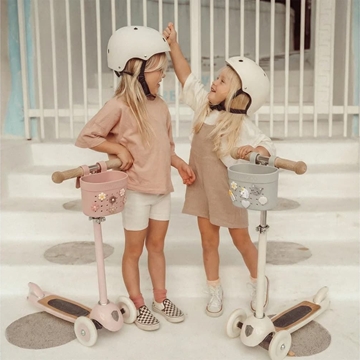 Patinete Banwood Eco + Cesta Pin & Ride + Pines Decorativos - Imagen 1