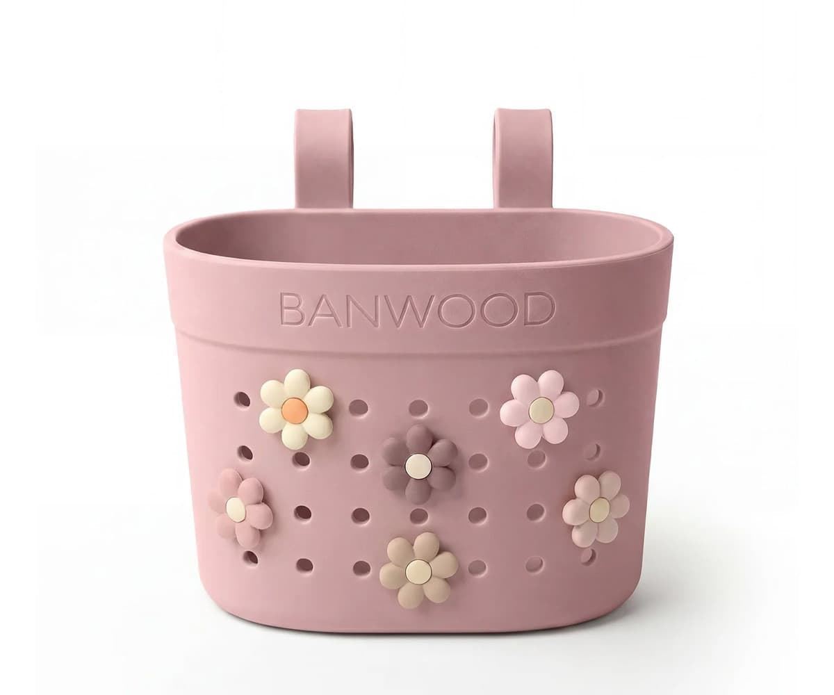 Patinete Banwood Eco + Cesta Pin & Ride + Pines Decorativos - Imagen 6