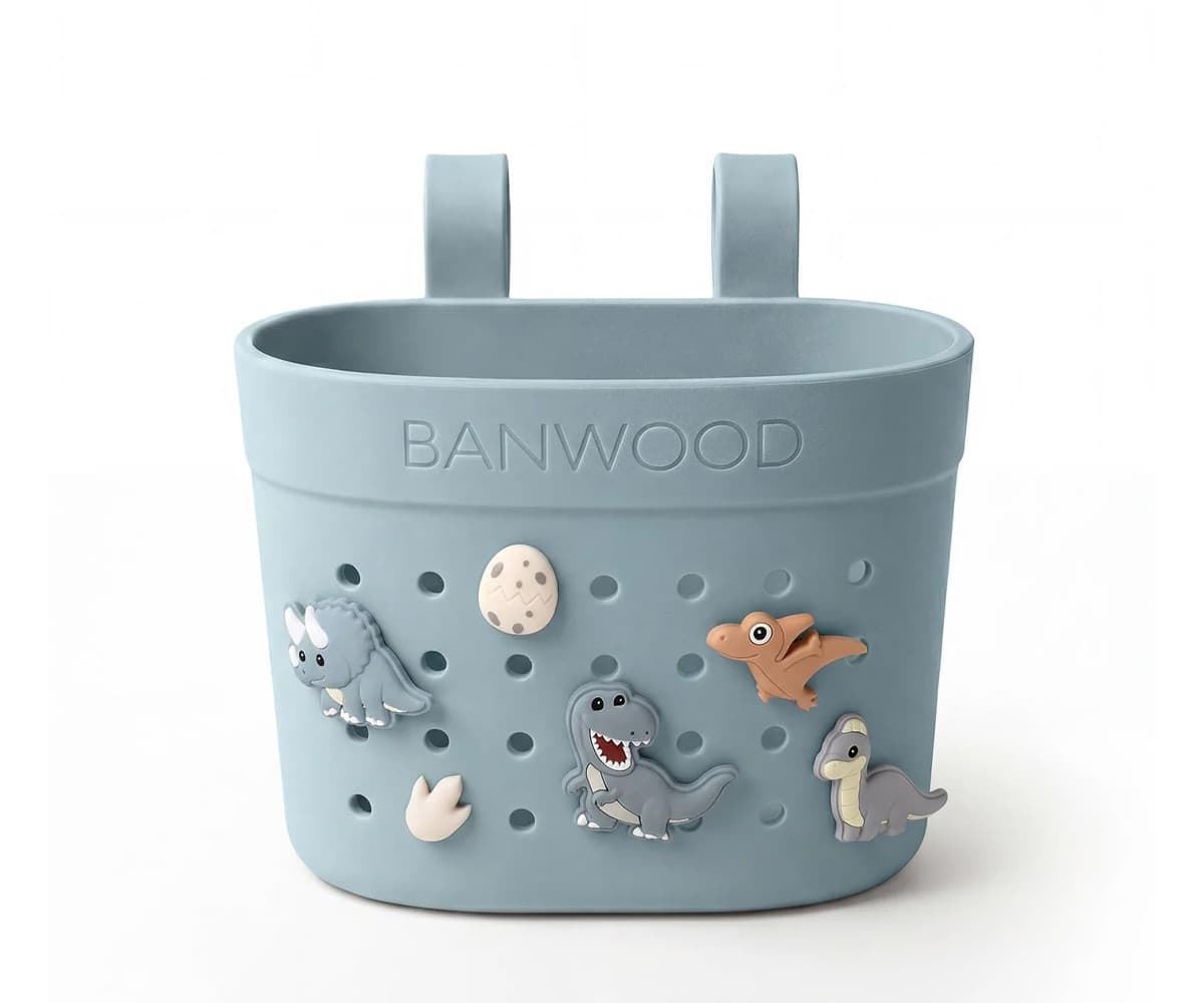 Patinete Banwood Eco + Cesta Pin & Ride + Pines Decorativos - Imagen 7