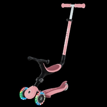 PATINETE GLOBBER GO UP SPORTY LIGHTS ROSA - Imagen 1