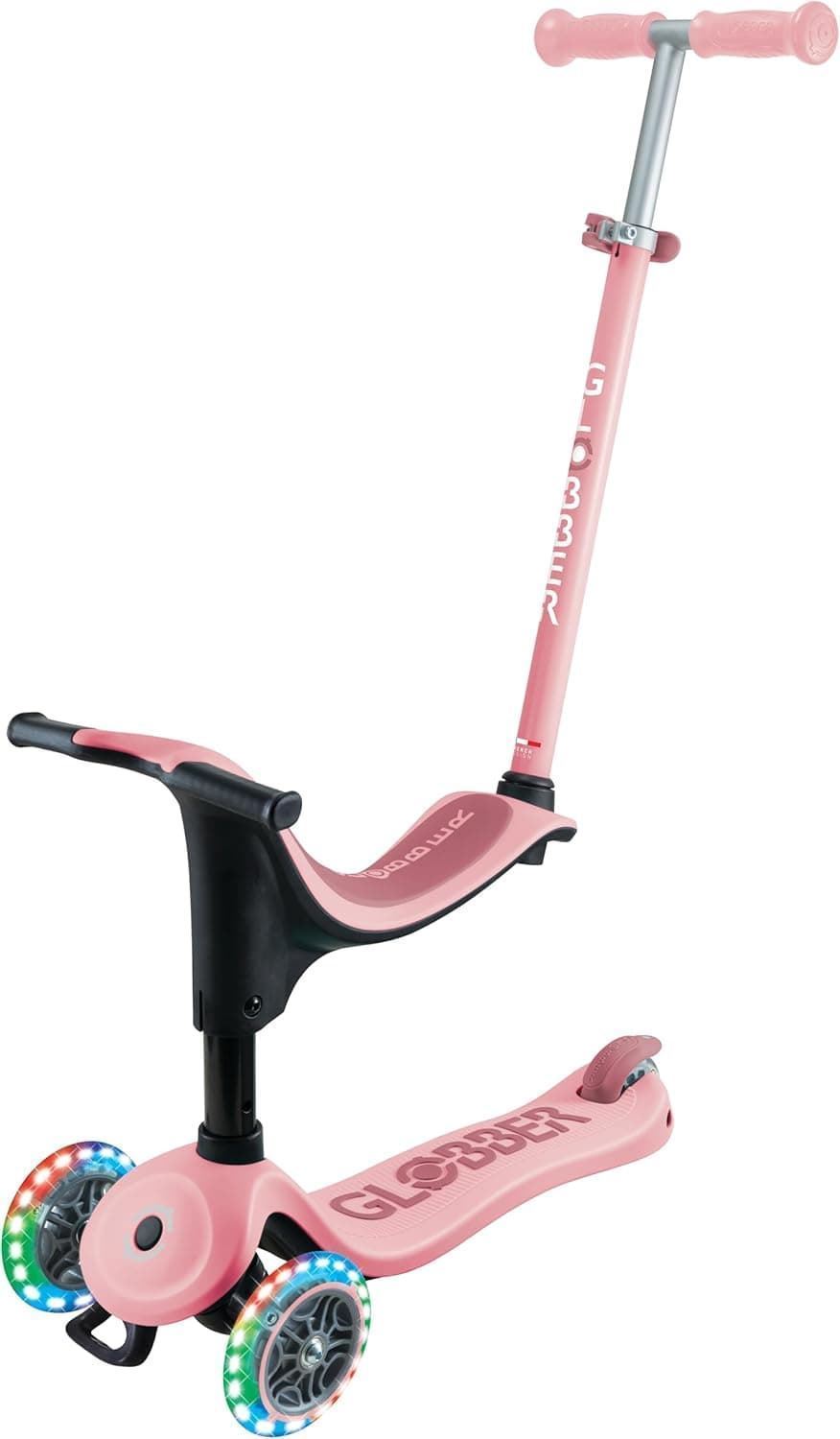 PATINETE GLOBBER GO UP SPORTY LIGHTS ROSA - Imagen 4