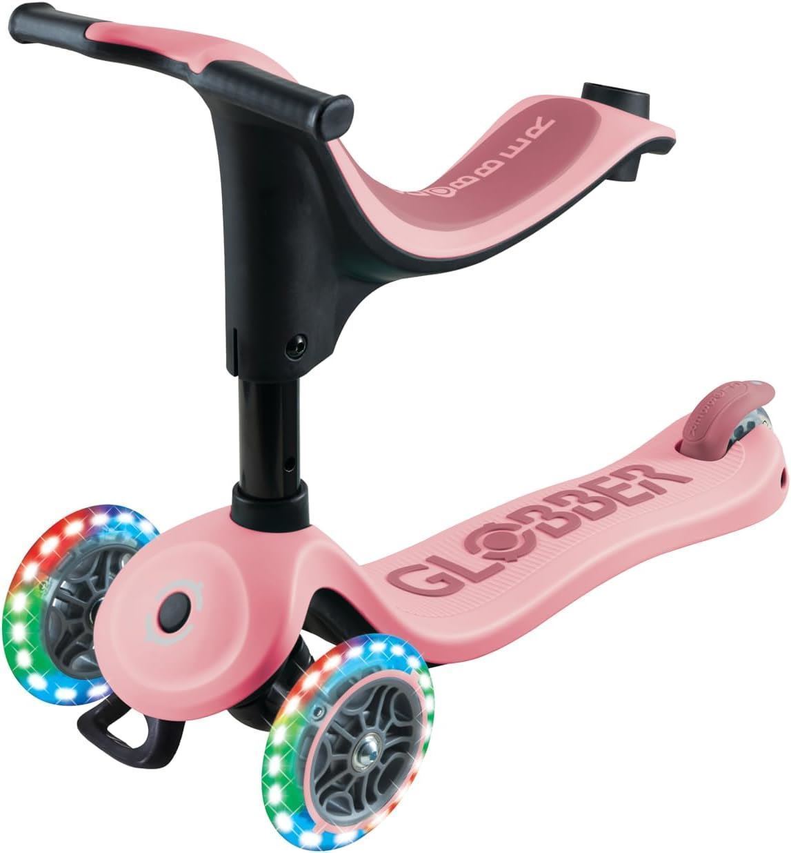 PATINETE GLOBBER GO UP SPORTY LIGHTS ROSA - Imagen 5