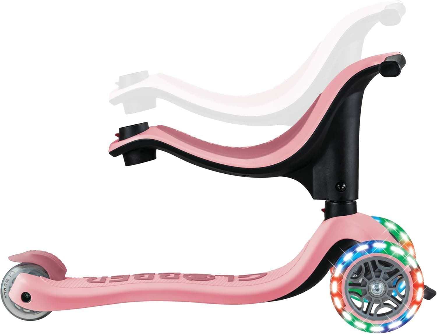 PATINETE GLOBBER GO UP SPORTY LIGHTS ROSA - Imagen 8