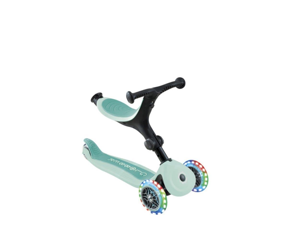 Patinete Go Up Active Luces 360º Menta Globber - Imagen 3